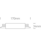 Product categories - One Light Linear switch for square rails black 16A - product 2