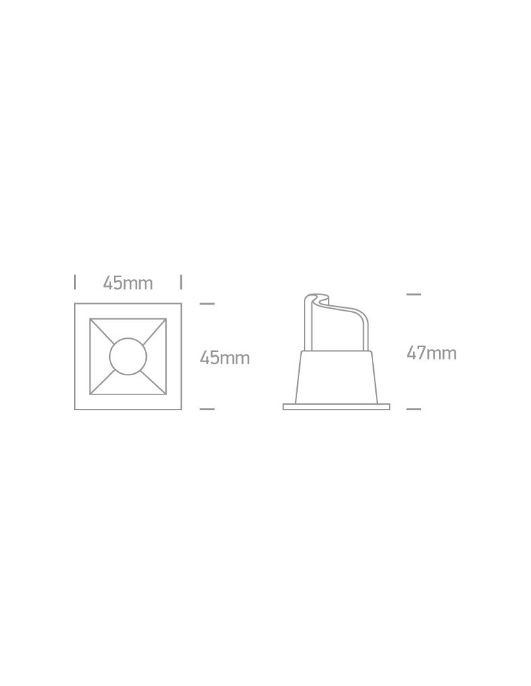 Flush-mounted lamps - pendants - One Light LED drop-in for Merihas store 50102B/B/W. - product kolory-swiatla.pl 2