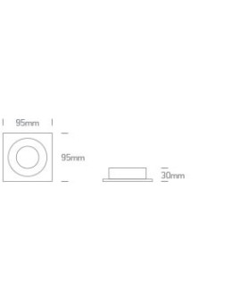 One Light Alumni Phylakopi 50105ALG/W drain. - product 2