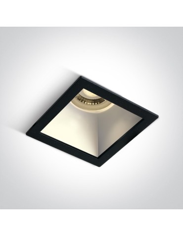One Light recessed lamp black copper Adamas 50105M/B/W