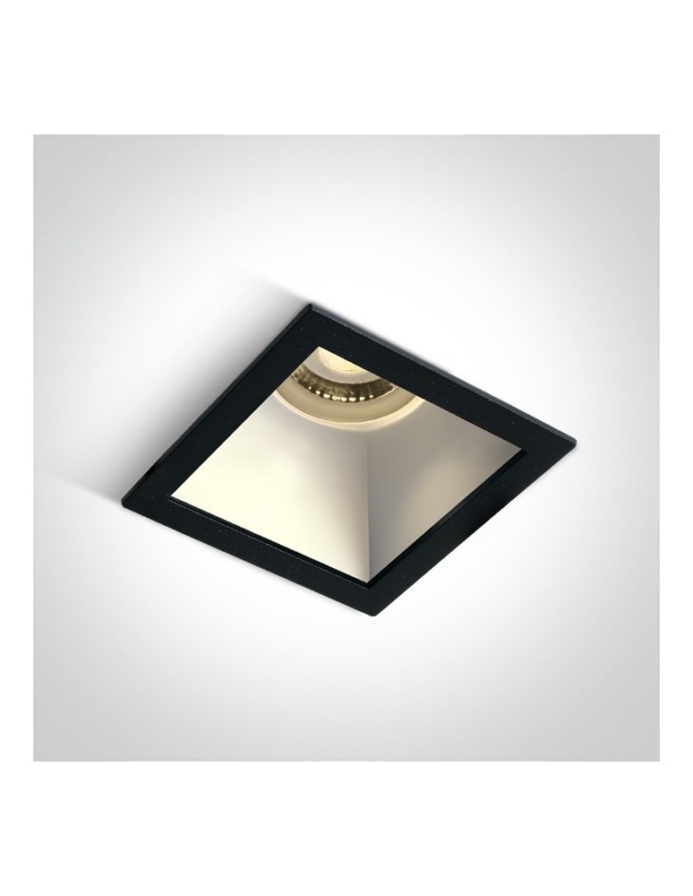 Flush-mounted lamps - pendants - One Light recessed lamp black copper Adamas 50105M/B/W - product kolory-swiatla.pl 1