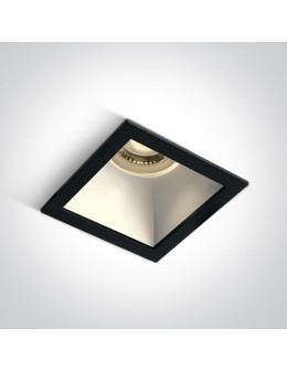 One Light recessed lamp black copper Adamas 50105M/B/W