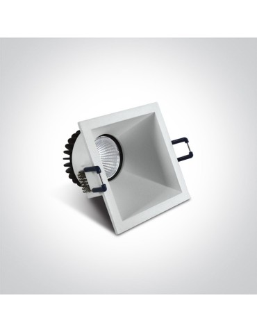 One Light white Koronida recessed lamp 50108A/W/W - product 2