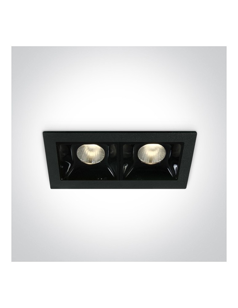 Flush-mounted lamps - pendants - One Light LED double lamp Merihas 2 50202B/B/W - product kolory-swiatla.pl 1