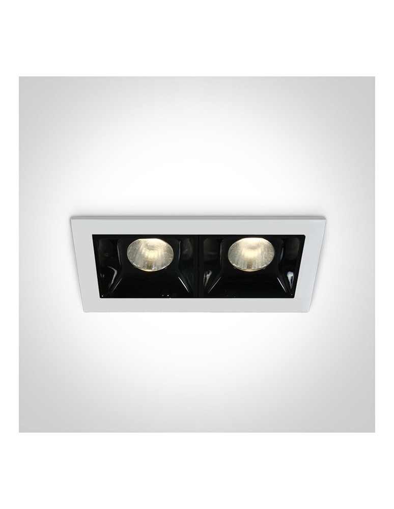 Flush-mounted lamps - pendants - One Light LED double lamp Merihas 2 50202B/W/W - product kolory-swiatla.pl 1
