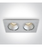 Flush-mounted lamps - pendants - One Light LED double lamp Sermili 50205D/AL - product 1