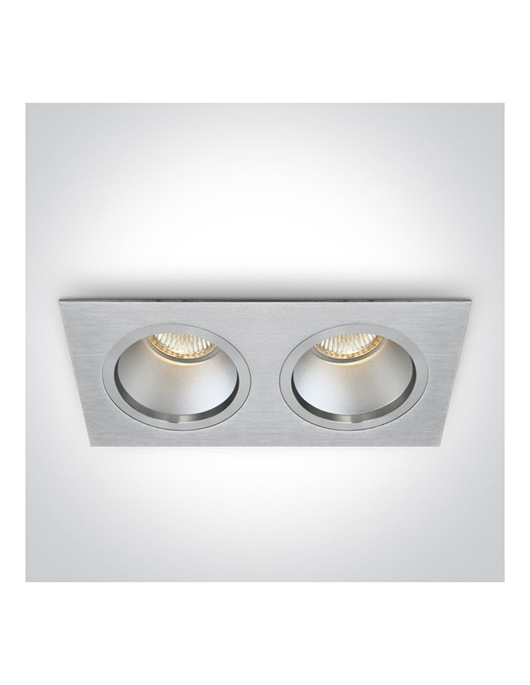 Flush-mounted lamps - pendants - One Light LED double lamp Sermili 50205D/AL - product kolory-swiatla.pl 1