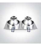 Flush-mounted lamps - pendants - One Light LED double lamp Sermili 50205D/AL - product 2