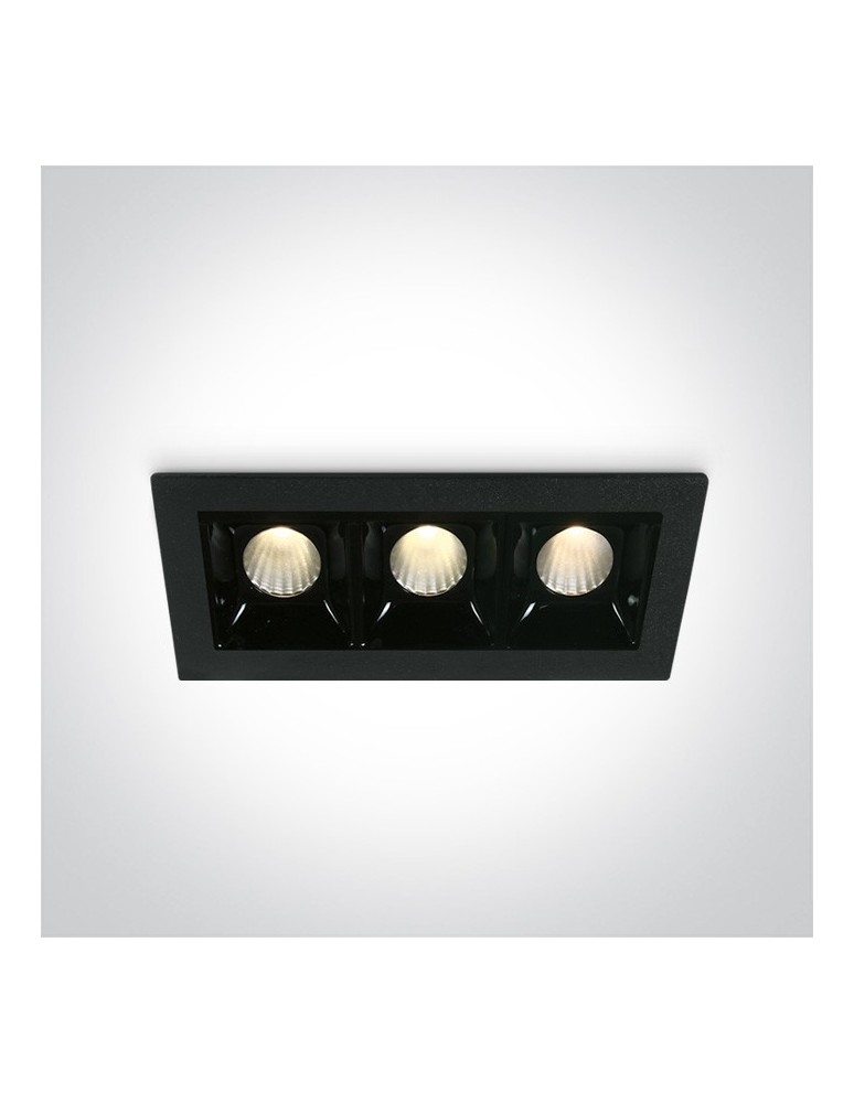 Flush-mounted lamps - pendants - One Light LED triple lamp Merihas 3 50302B/B/W - product kolory-swiatla.pl 1