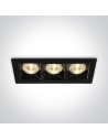 One Light LED triple store lamp Nisi 50306B/B/W.