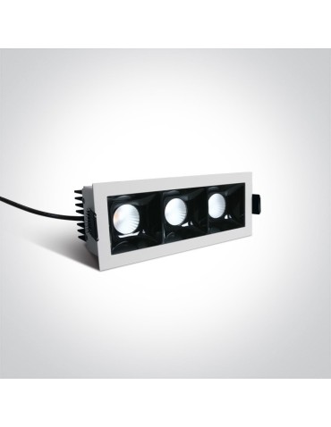 One Light lampy LED do sklepu Abram 3 50307B/W/W - produkt 2