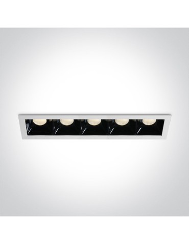 One Light array of LED Abram 4 lamps 50507B/W/W