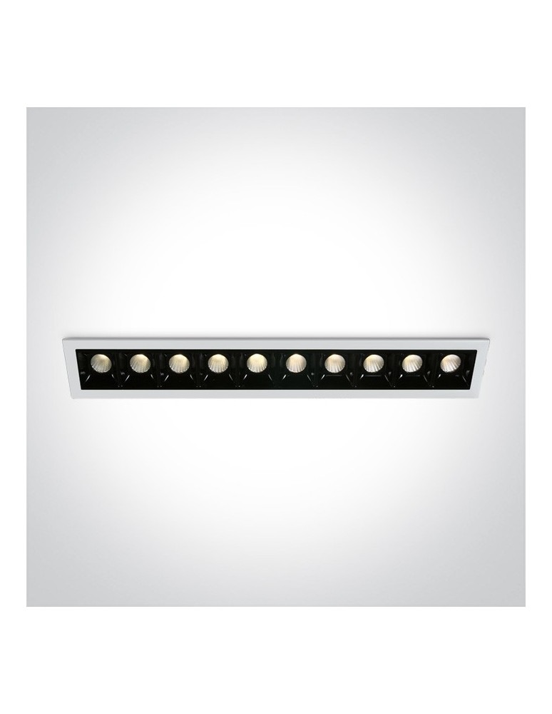 Flush-mounted lamps - pendants - One Light array of LED Merihas 10 50902B/W/W lamps - product kolory-swiatla.pl 1