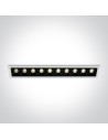 One Light array of LED Merihas 10 50902B/W/W lamps