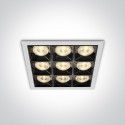 One Light wpust LED ozdobny Dorkada 50906B/W/W