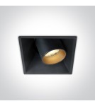 Flush-mounted lamps - pendants - One Light black adjustable LED recessed Skiti 51111C/B/W. - product 1