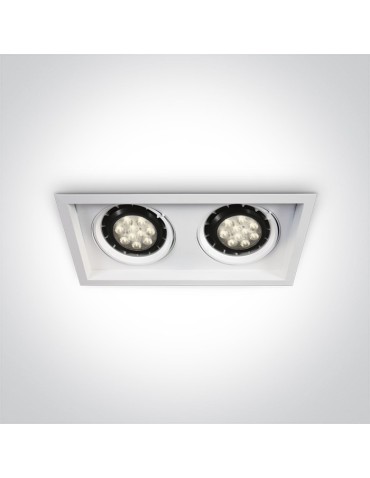 One Light double store light Stomio 2 51210N/W