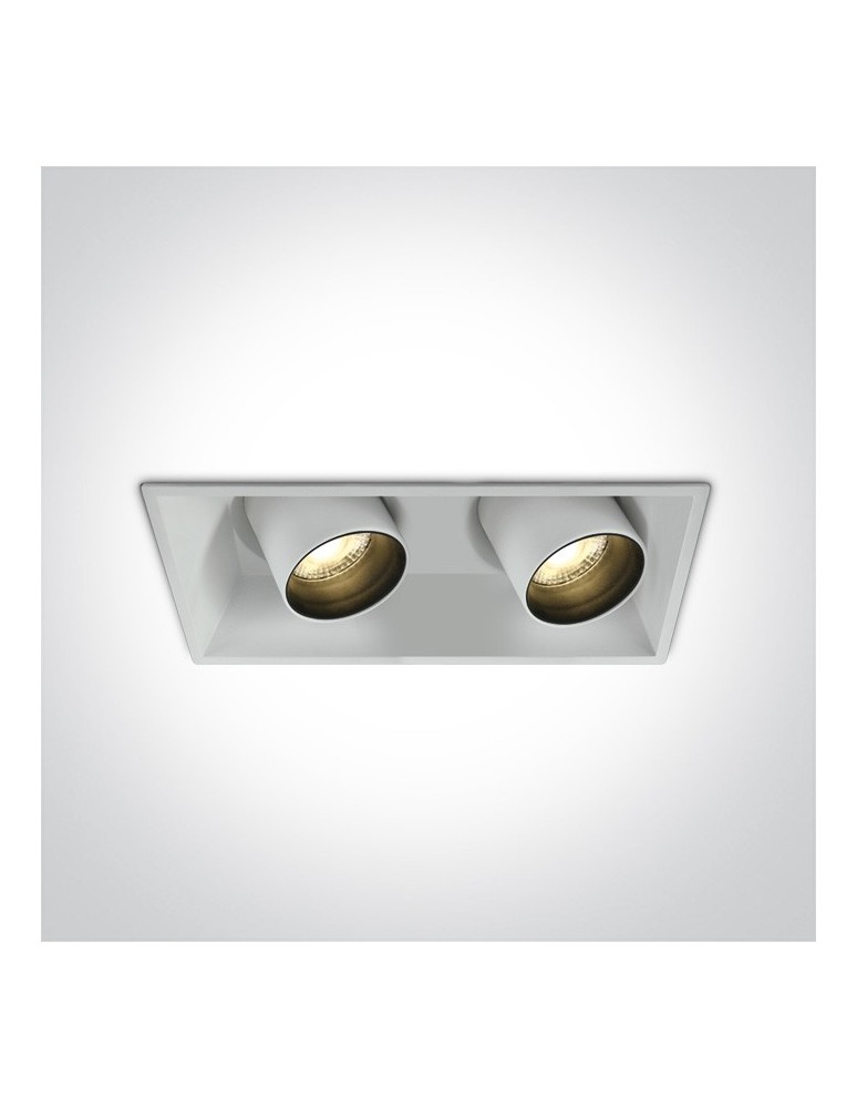 Flush-mounted lamps - pendants - One Light double stylish LED lamp Skiti 2 51211C/W/W - product kolory-swiatla.pl 1