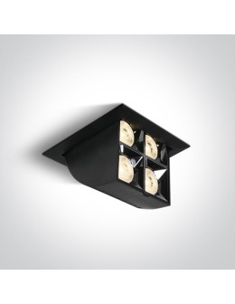 One Light wysuwana lampa LED czarna Namata 51406B/B/W