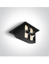 One Light wysuwana lampa LED czarna Namata 51406B/B/W