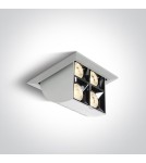Recessed ceiling spotlights - One Light pull-out LED lamp black Namata 51406B/W/W - product 1