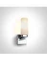 One Light bathroom wall lamp chrome Anavra 60106/C IP44