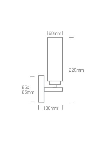 One Light kinkiet łazienkowy chrom Anavra 60106/C IP44 - produkt 2