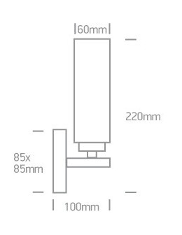 One Light bathroom wall lamp chrome Anavra 60106/C IP44 - product 2