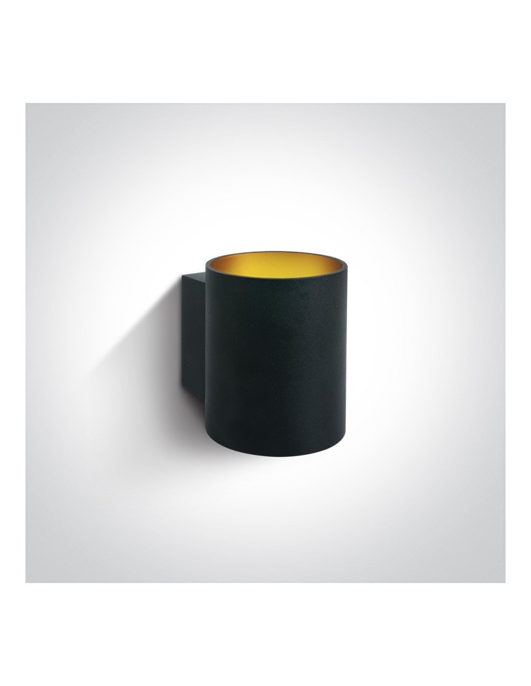 Minimalist wall lamps - One Light atmospheric black wall lamp Glafki 2 6017/B - product kolory-swiatla.pl 1