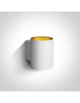 One Light klimatyczny biały kinkiet Glafki 2