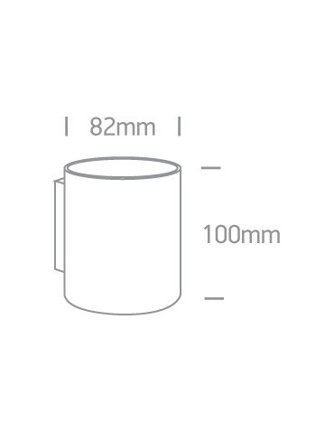 One Light atmospheric white wall lamp Glafki 2 - product 2