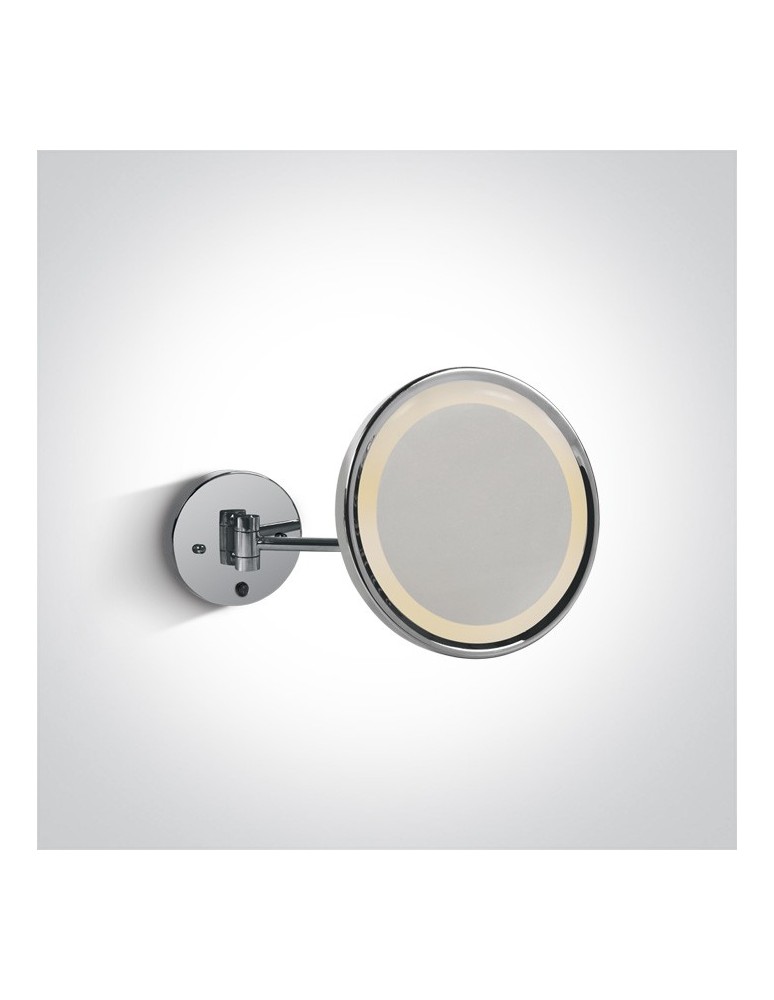 Illuminated mirrors - One Light wall lamp for bathroom mirror Giromeri 60204/C IP44 - product kolory-swiatla.pl 1