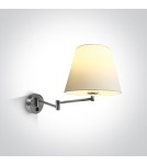 Cantilever wall lamps - One Light hotel style lamp Lakka 61046/MC - product 1