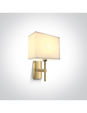 One Light hotel style wall lamp Dikorfo 61078/BBS