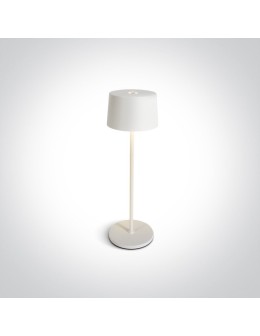 One Light bezprzewodowa lampa stołowa Kranea 61082A/W IP65