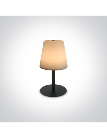 One Light wireless table lamp Grewena 61084/B IP44