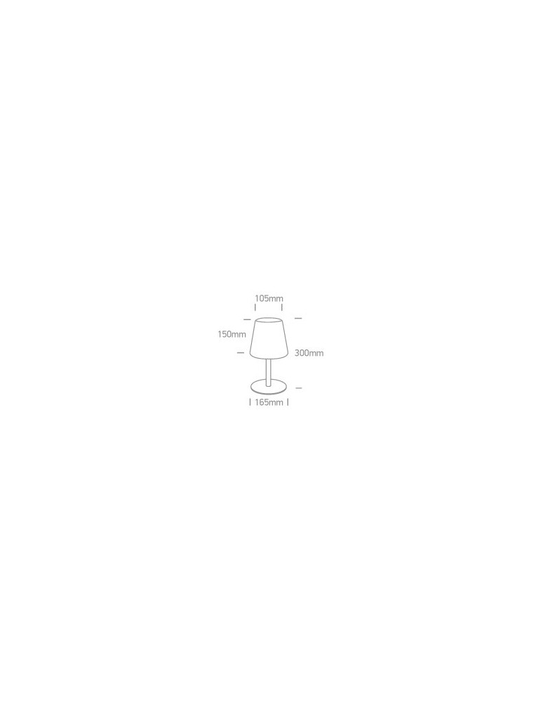 Portable garden lamps - One Light wireless table lamp Grewena 61084/B IP44 - product kolory-swiatla.pl 3