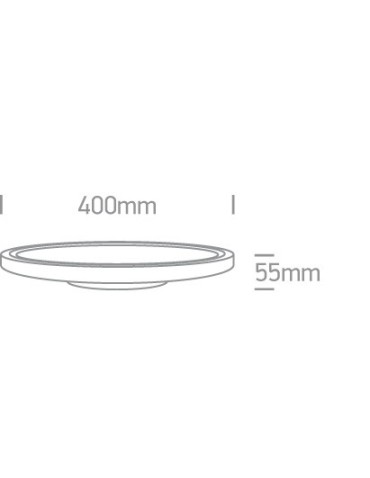 One Light biały okrągły plafon LED Zigos 62140FB/W/C - produkt 2