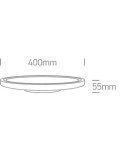 Ceiling lamps - One Light white circular LED plafond Zigos 62140FB/W/W - product 2