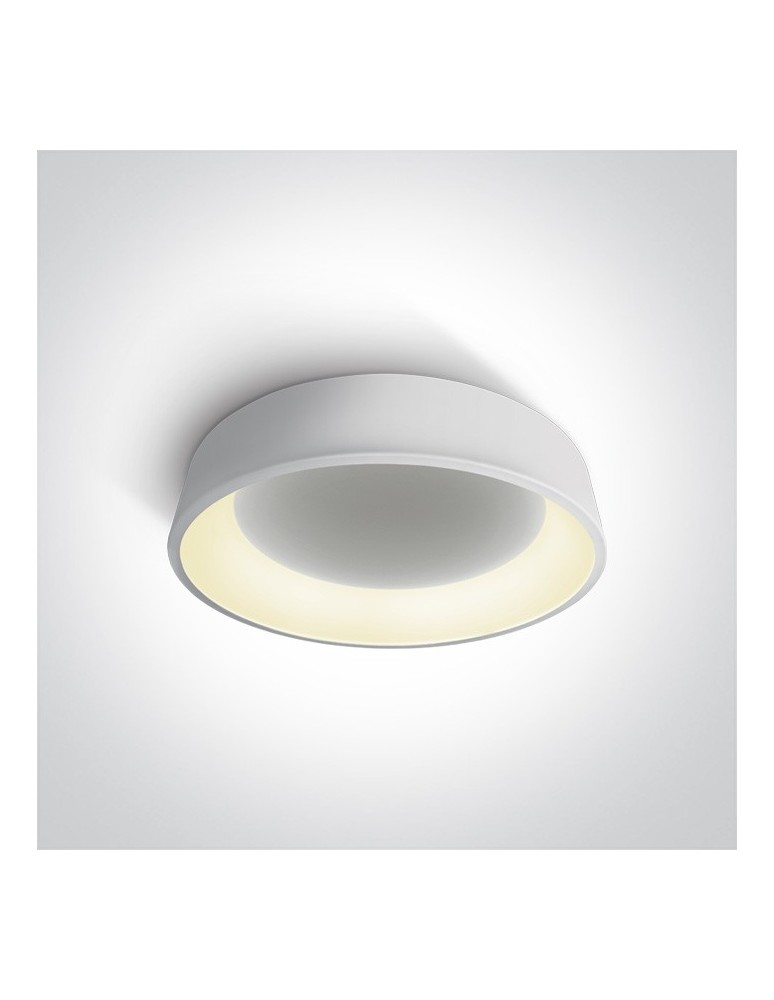 Ceiling lamps - One Light LED plafond white Aidoni 3 62142N/W/W - product kolory-swiatla.pl 1