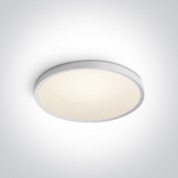 One Light plafon biały slim Afroxilia 62152/W/W