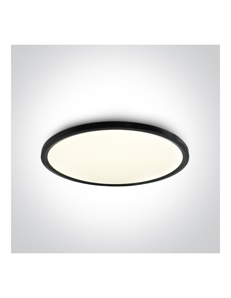 Ceiling lamps - One Light stylish black slim plafond Zigos 2 62160FB/B/C - product kolory-swiatla.pl 1