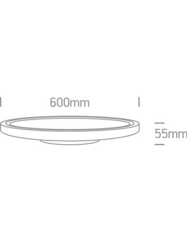 One Light stylowy czarny plafon slim Zigos 2 62160FB/B/C - produkt 2