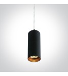 Pendant lamps - One Light small black Ampeliko pendant lamp 63105N/B - product 1