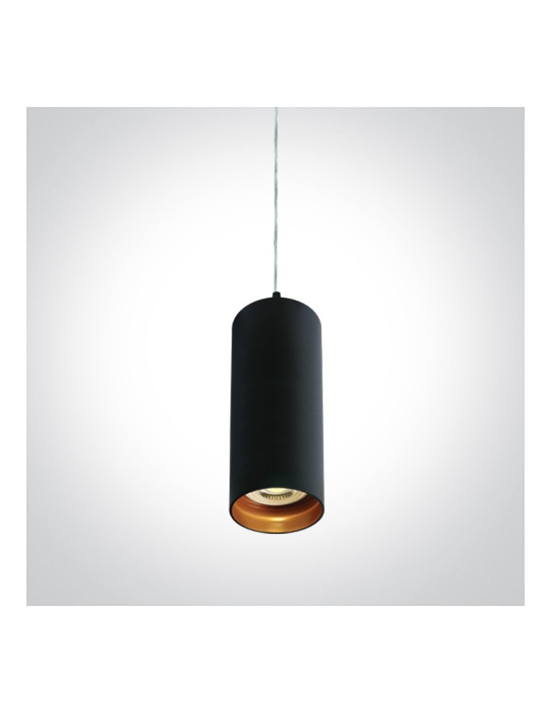 Pendant lamps - One Light small black Ampeliko pendant lamp 63105N/B - product kolory-swiatla.pl 1