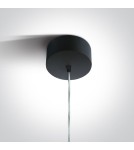 Pendant lamps - One Light small black Ampeliko pendant lamp 63105N/B - product 2
