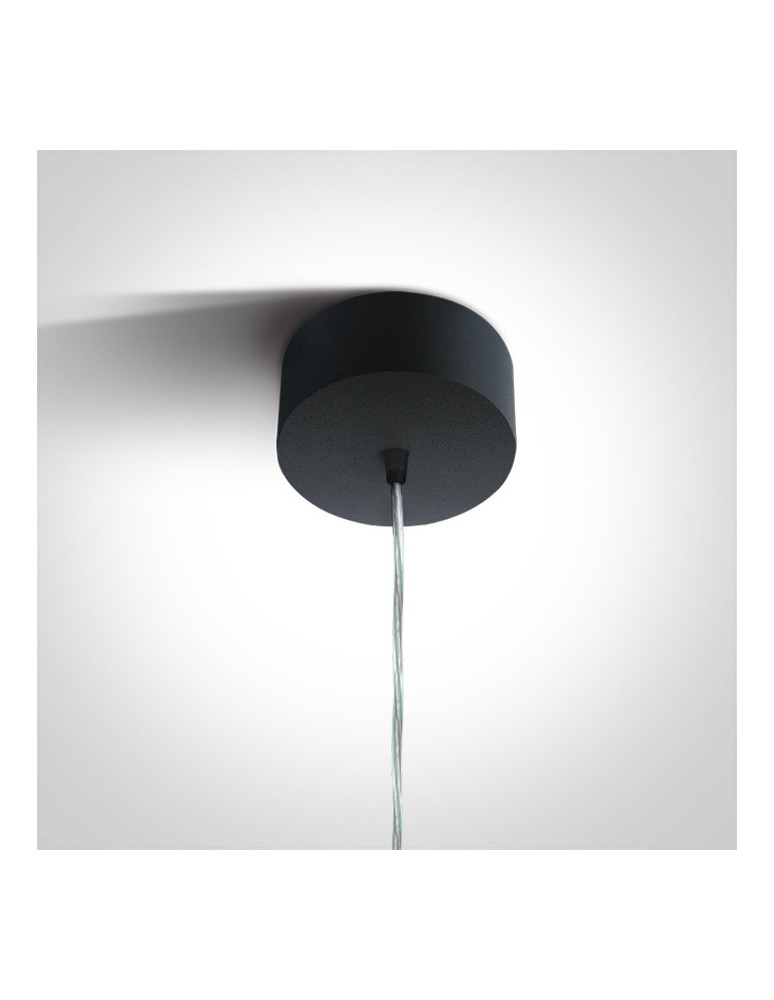 Pendant lamps - One Light small black Ampeliko pendant lamp 63105N/B - product kolory-swiatla.pl 2
