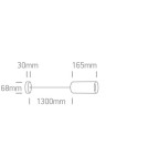 Pendant lamps - One Light small black Ampeliko pendant lamp 63105N/B - product 3