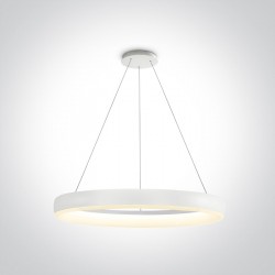 One Light lampa wisząca LED Vitoli 63114/W/W