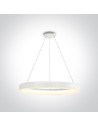 One Light LED Vitoli pendant lamp 63114/W/W